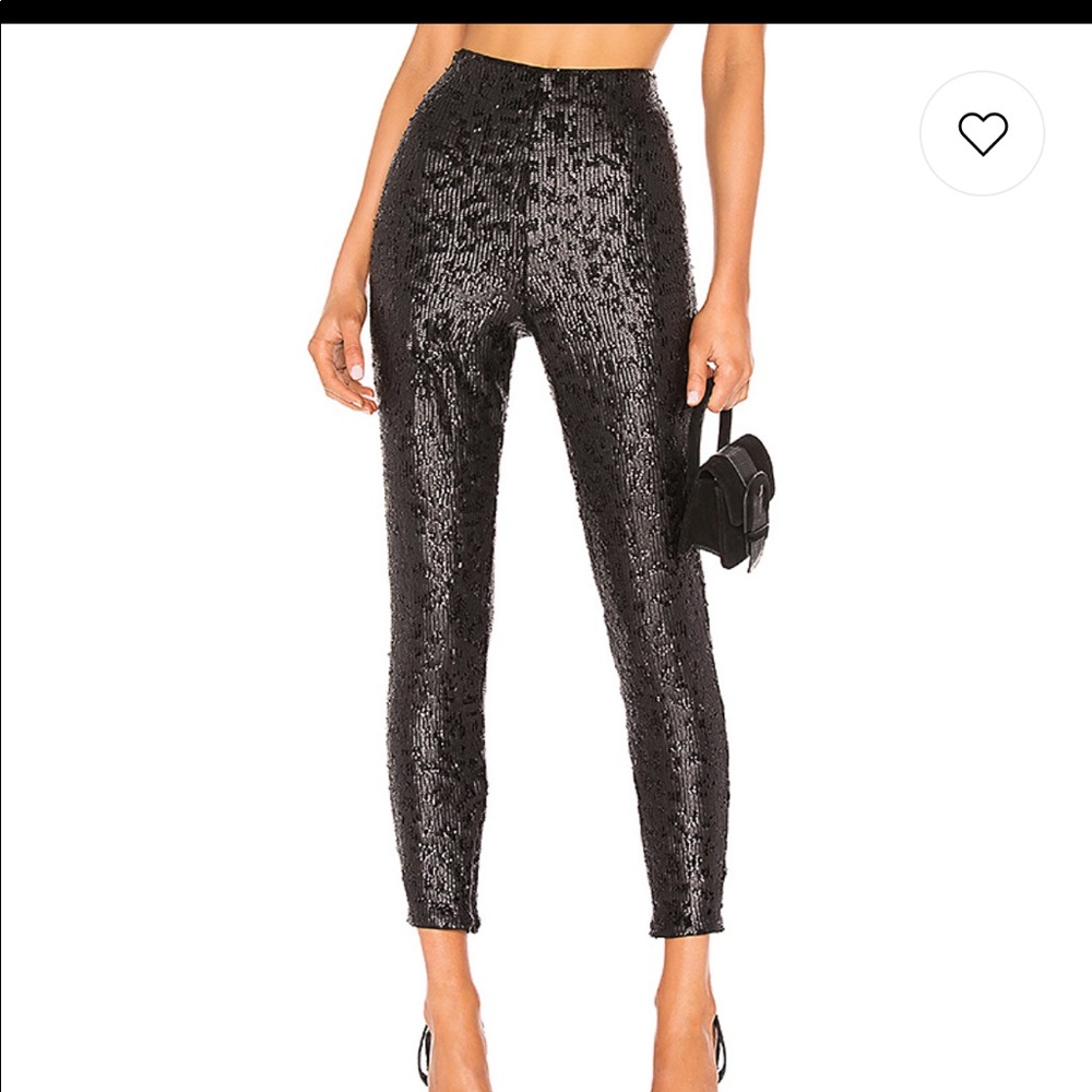 NBD from Revolve Black Sequin Vasily Legging
